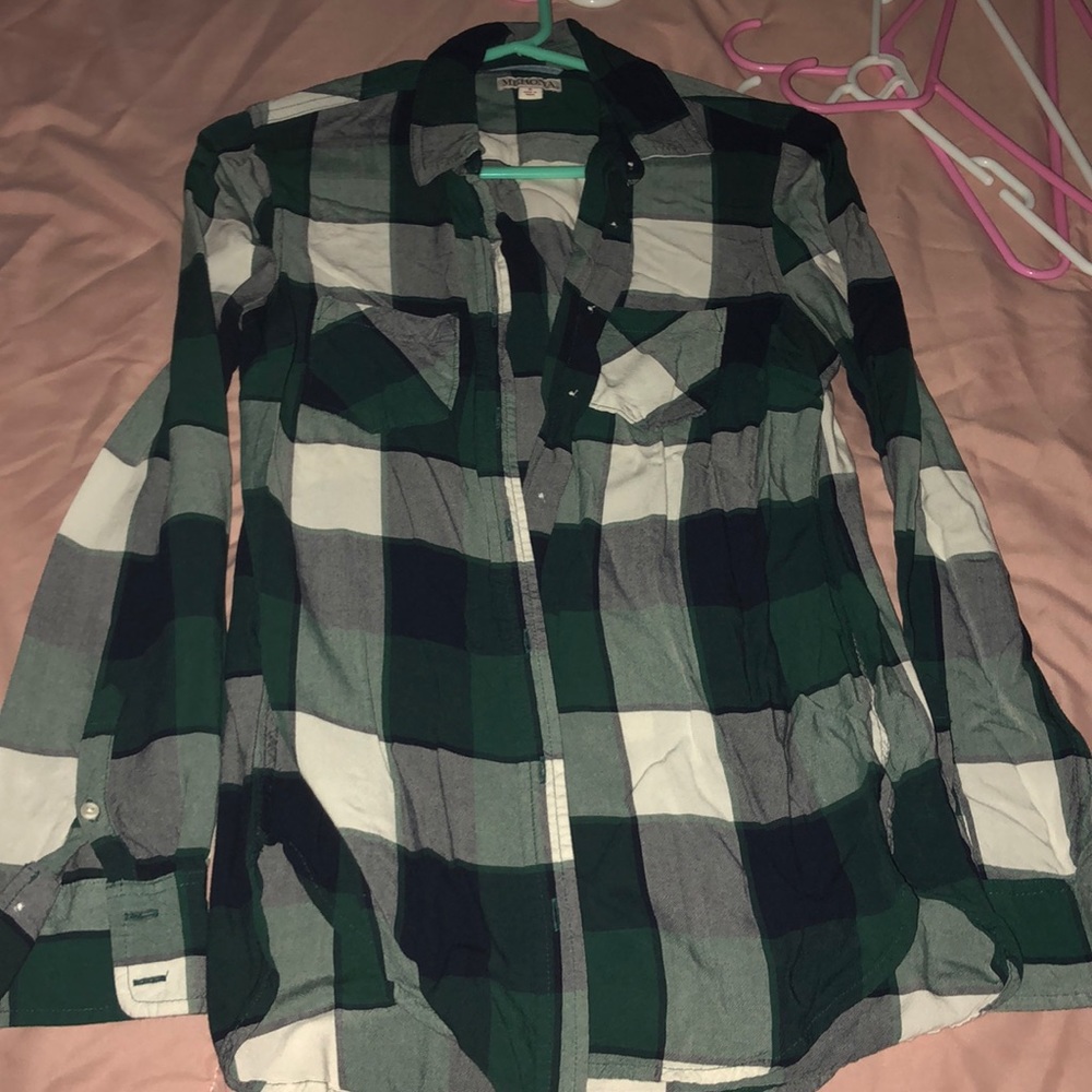 Merona button down Flannel